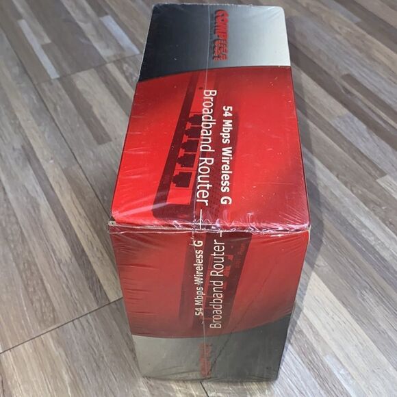 Router w/ AC Adapter Bundle vintage old computer 54Mbps Wireless G Broadband - Picture 2 of 5